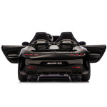 Elektrické autíčko Mercedes GT63 AMG - LCD, čierne lakované